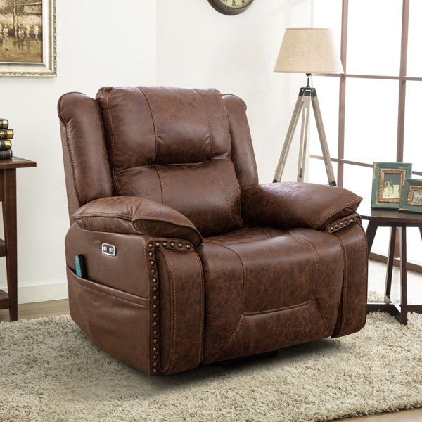 Cranedall oversized power deals recliner